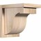 Ekena Millwork Del Monte Smooth Corbel w/Backplate, Douglas Fir, 7 1/2"W x 10"D x 10"H COR08X10X10DEL01SDF - alternate 1